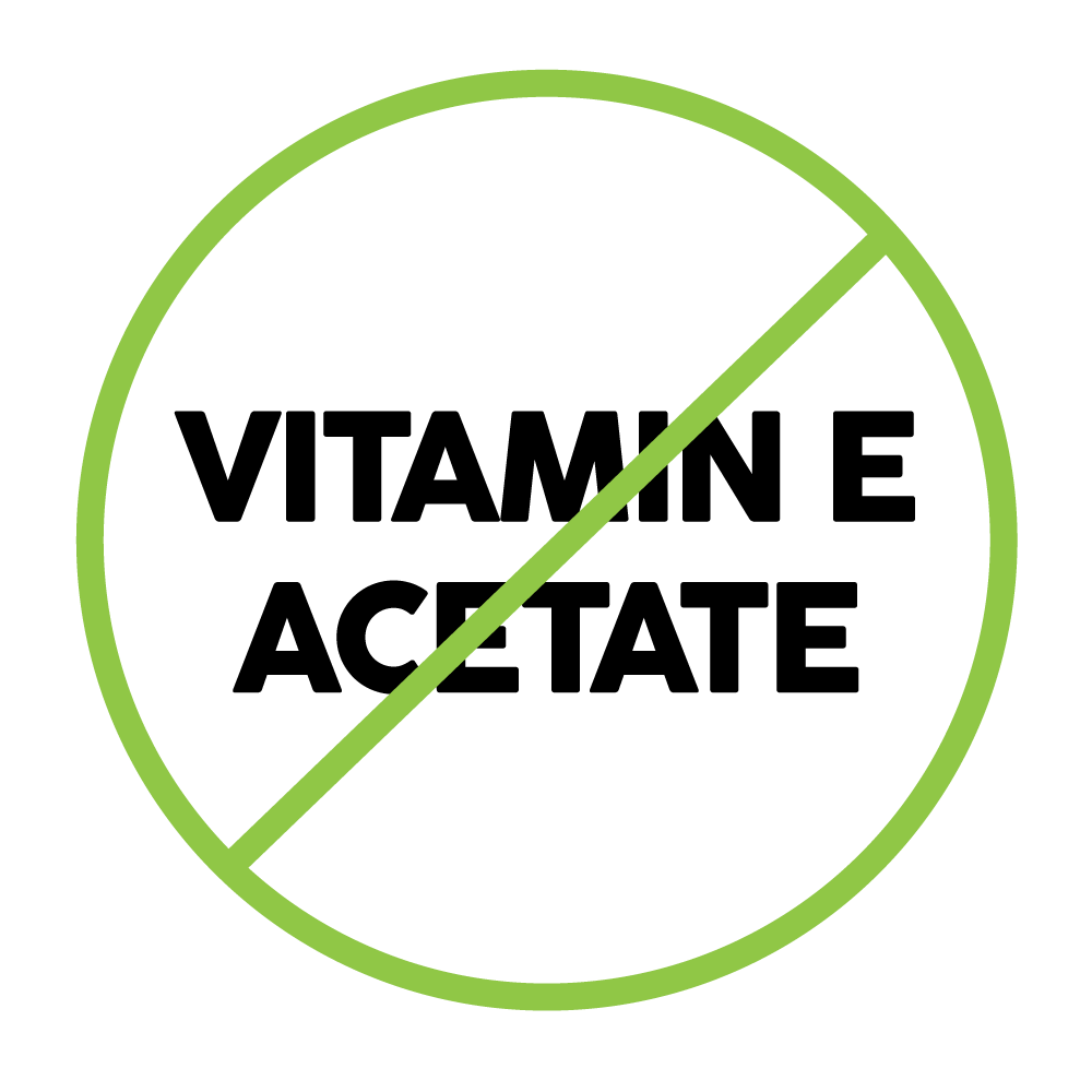No Vitamin E Acetate