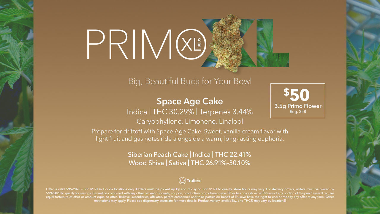 New Primo Flower Coming to Select Locations Trulieve
