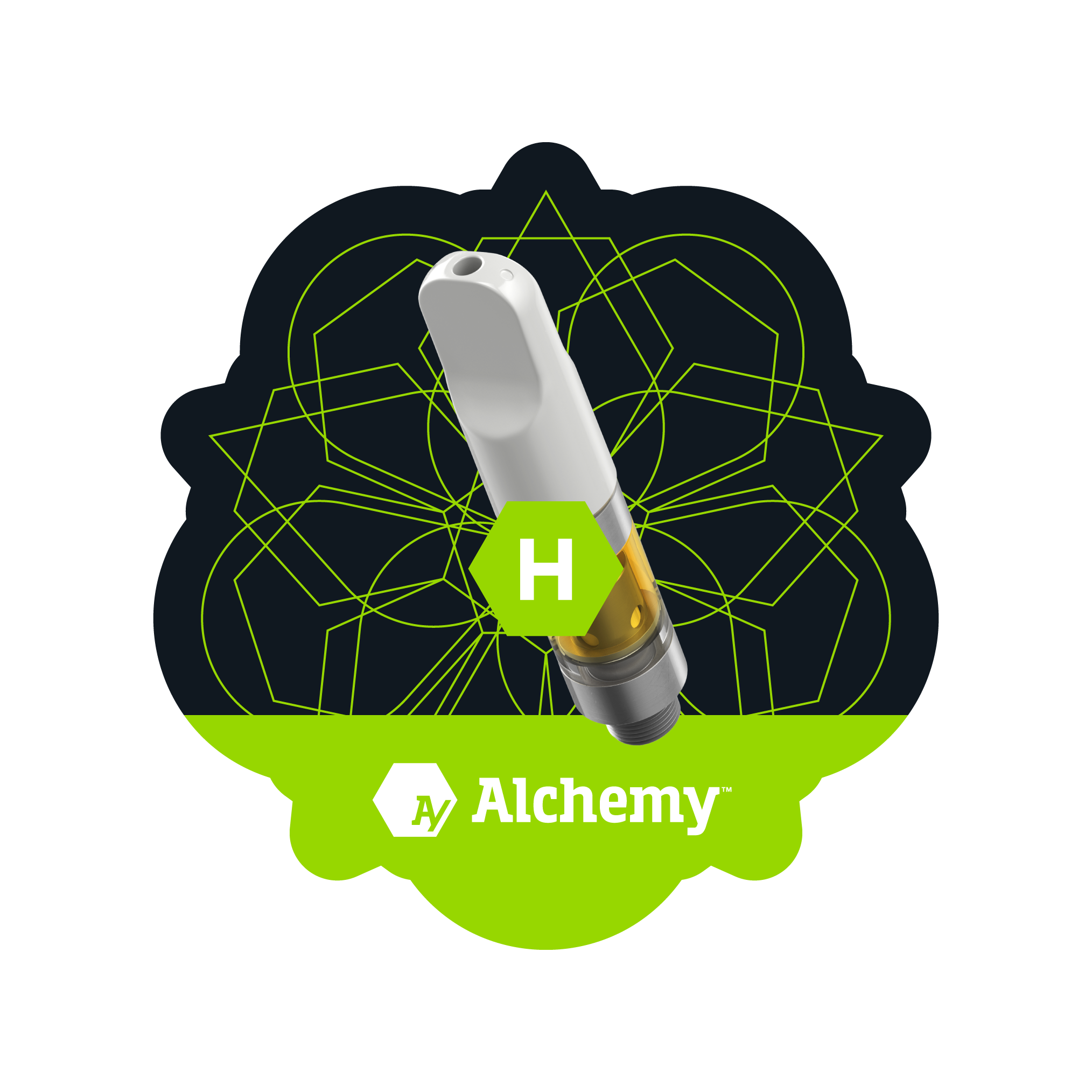 Alchemy CDT Vape Carts Banana Power .5G Florida Trulieve