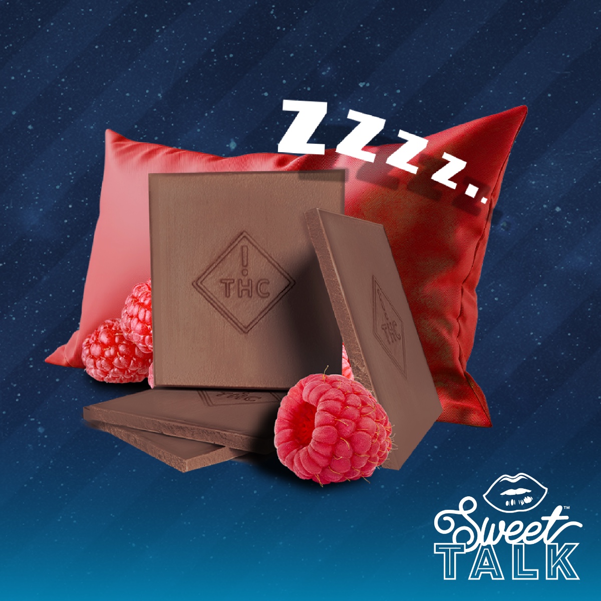 Raspberry Dark Chocolates 10pc