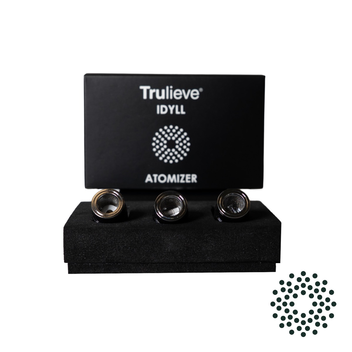 Image of Trulieve-Atomizer-Black-3pk