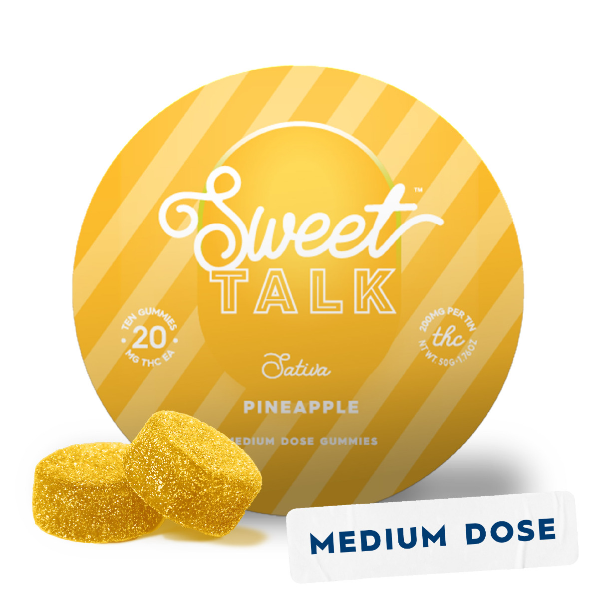 Shop ST-Gummy10pk2.0-.2g-Pineapple-S-MD Online | Trulieve