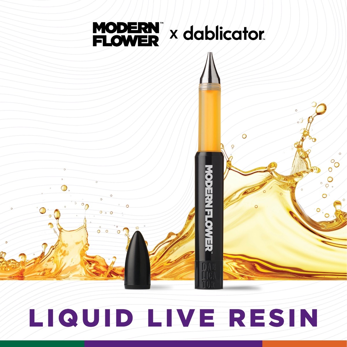 Zoot Suit Liquid Live Resin Dablicator, Modern Flower