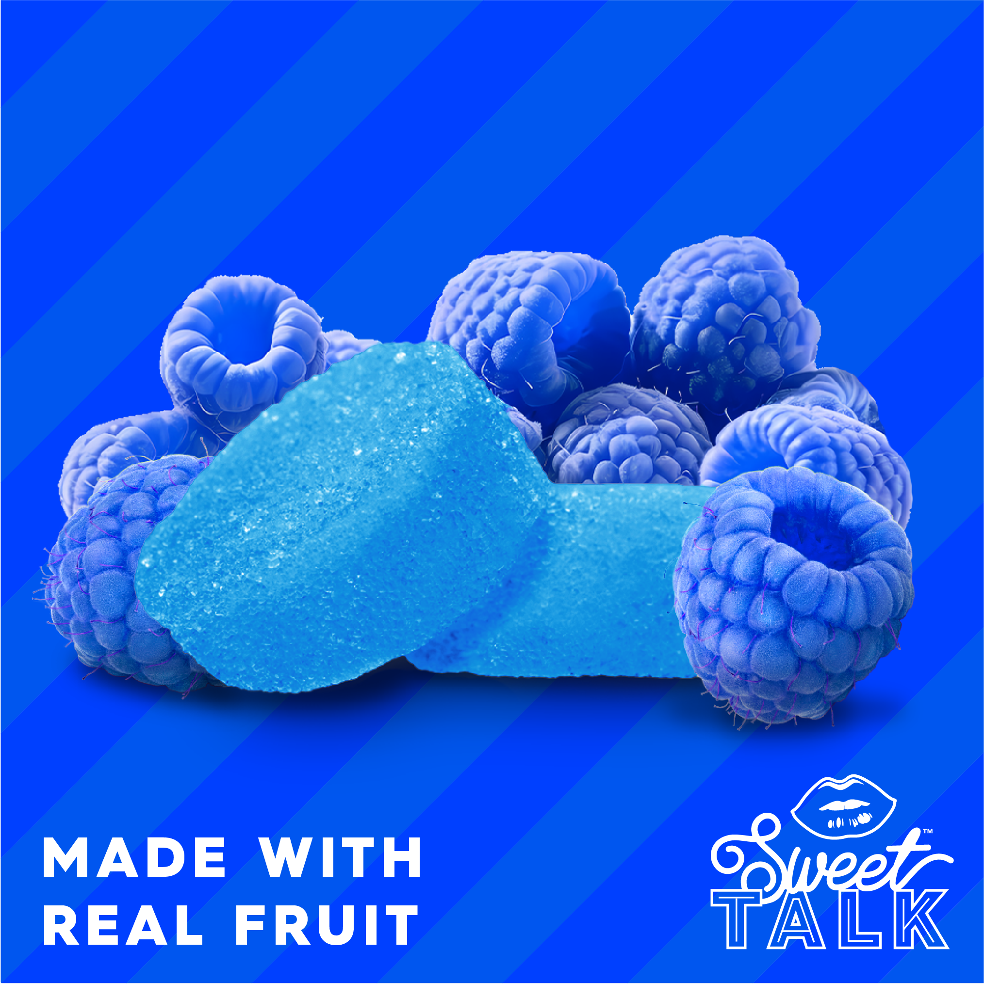 Image of Blue Raspberry Gummies 10pk
