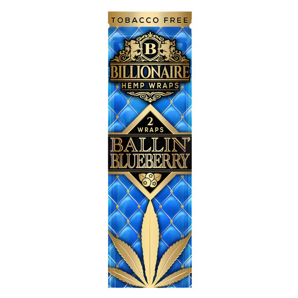 Image of Ballin' Blueberry Hemp Wraps 2pk