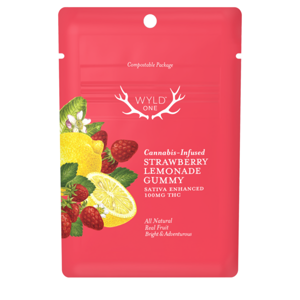 Image of Strawberry Lemonade Sativa Gummy 10pc