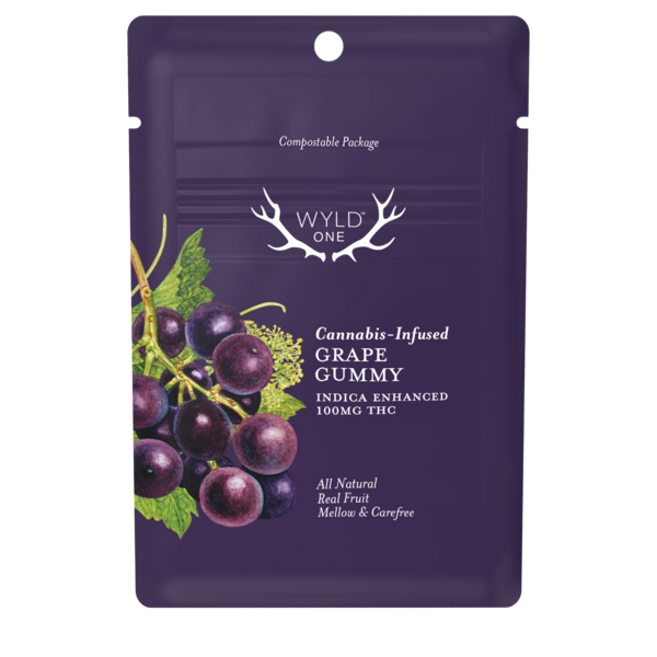 Image of Grape Indica Gummy 10pc