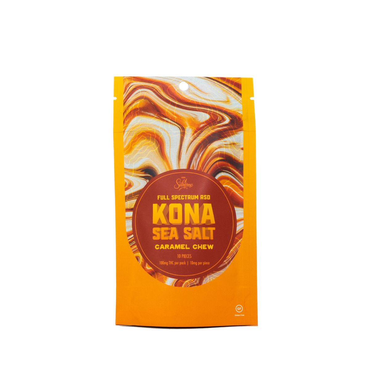 Image of Kona Sea Salt RSO Caramel Chews 10pk