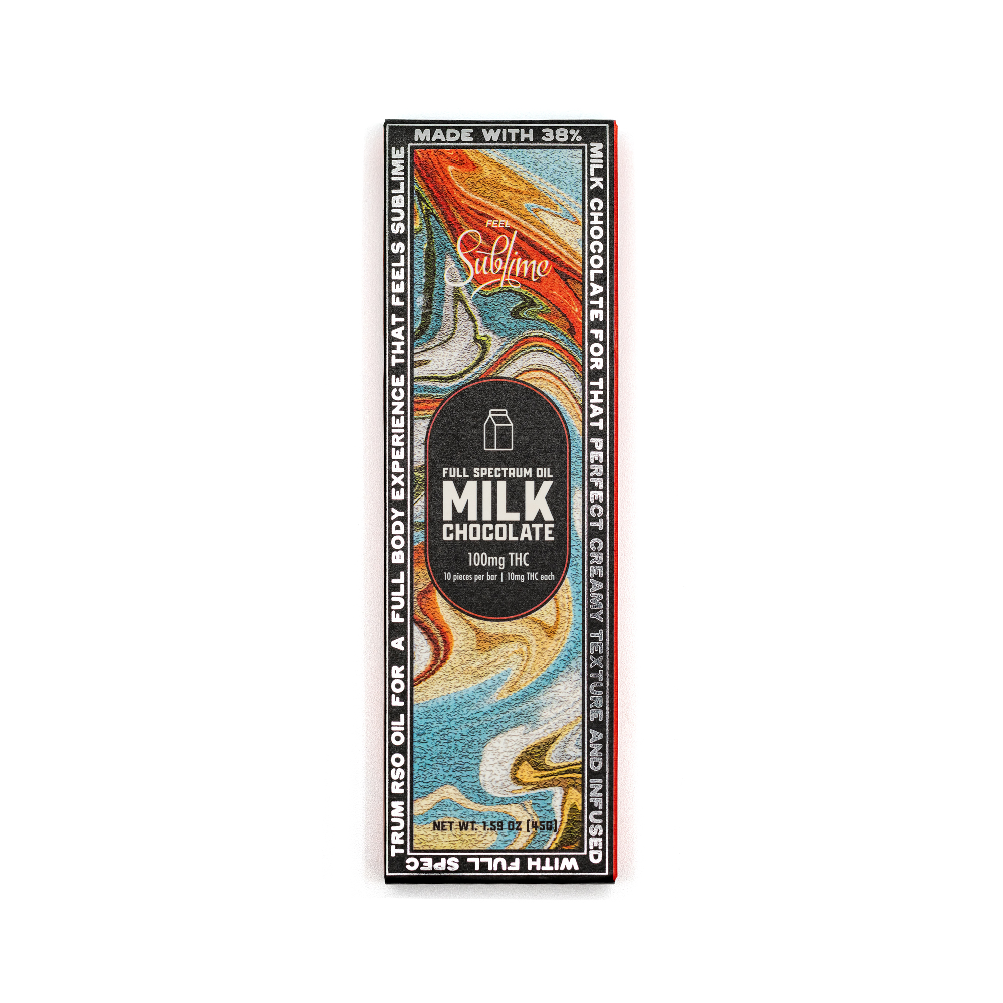 Image of RSO Milk Chocolate Bar 10pc