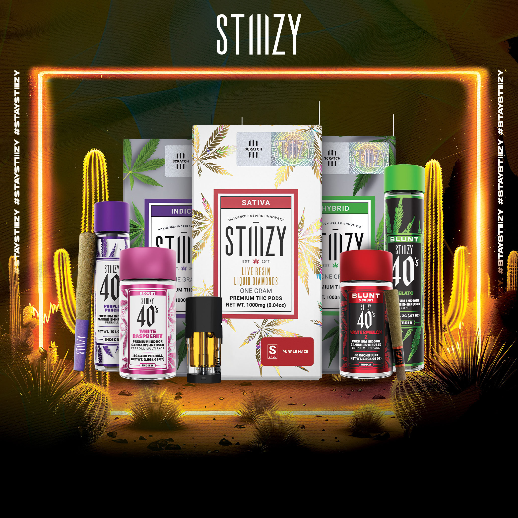 Sky OG 40's Infused Pre-Rolls 5pk