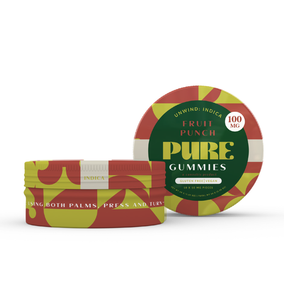 Image of Fruit Punch Indica Gummies 10pk