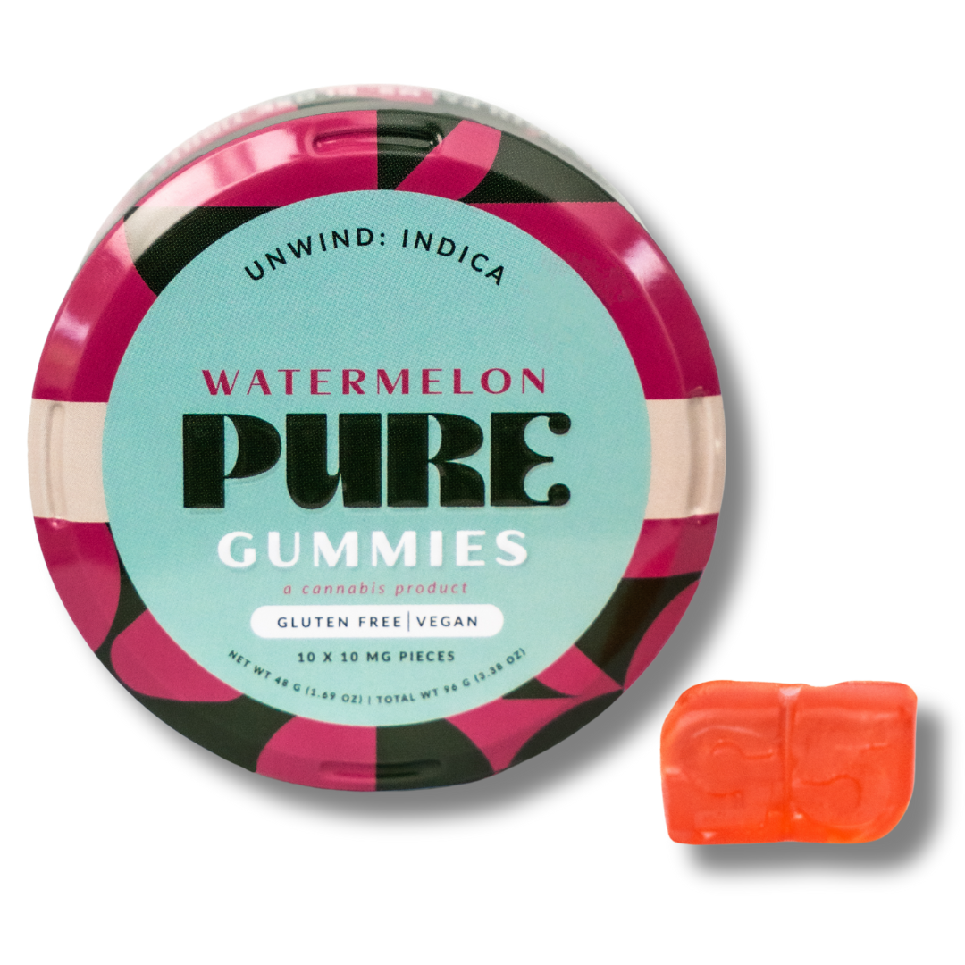 Image of Watermelon Indica Gummies 10pk