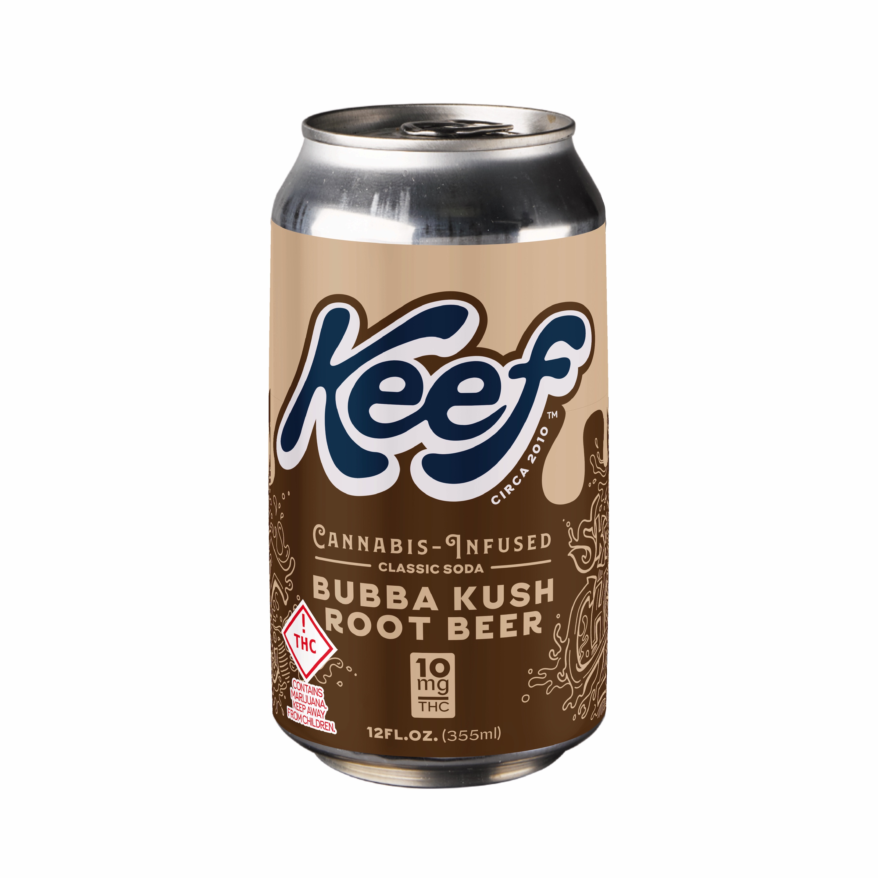 Image of Bubba Kush Root Beer Classic Soda 12oz