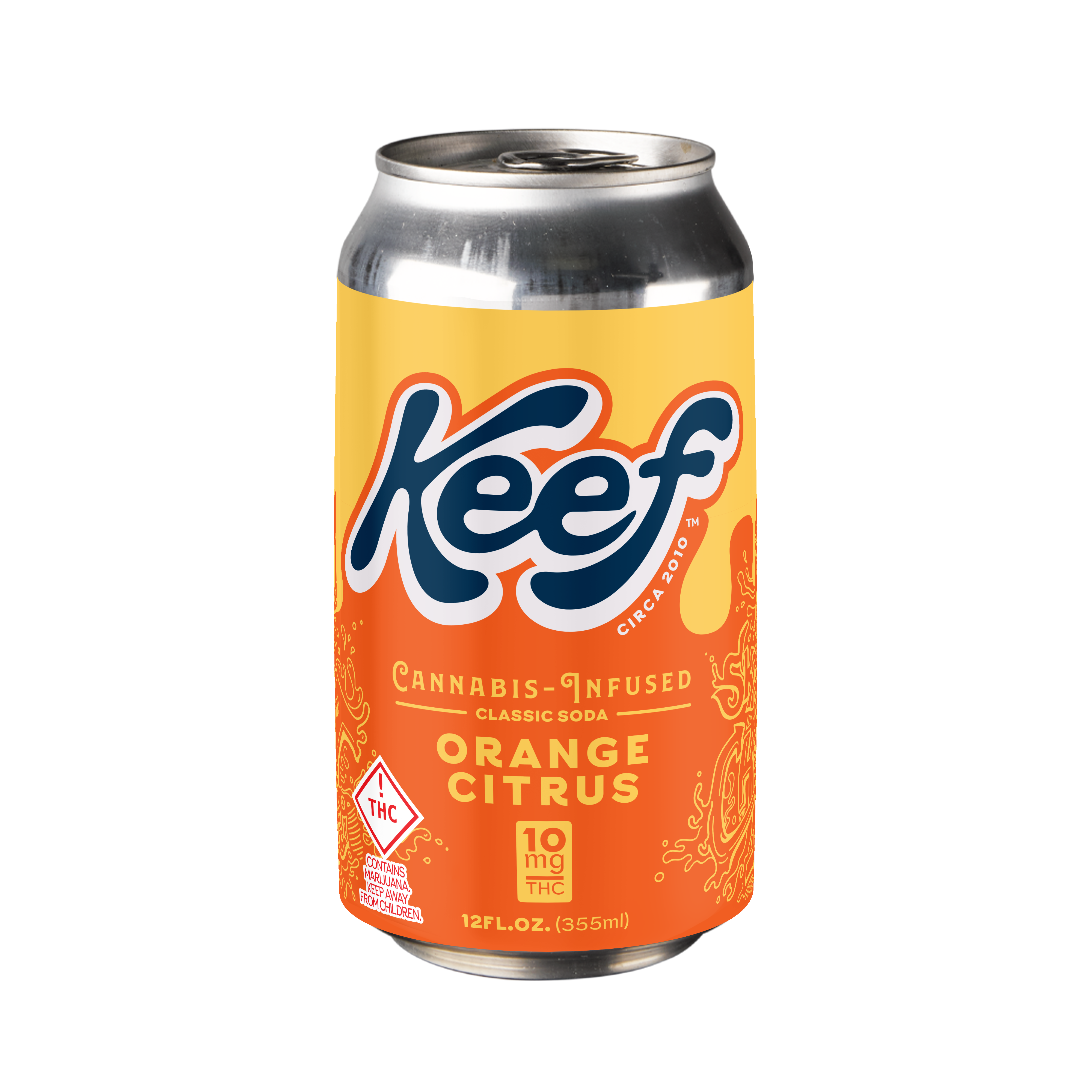 Image of Orange Citrus Classic Soda 12oz