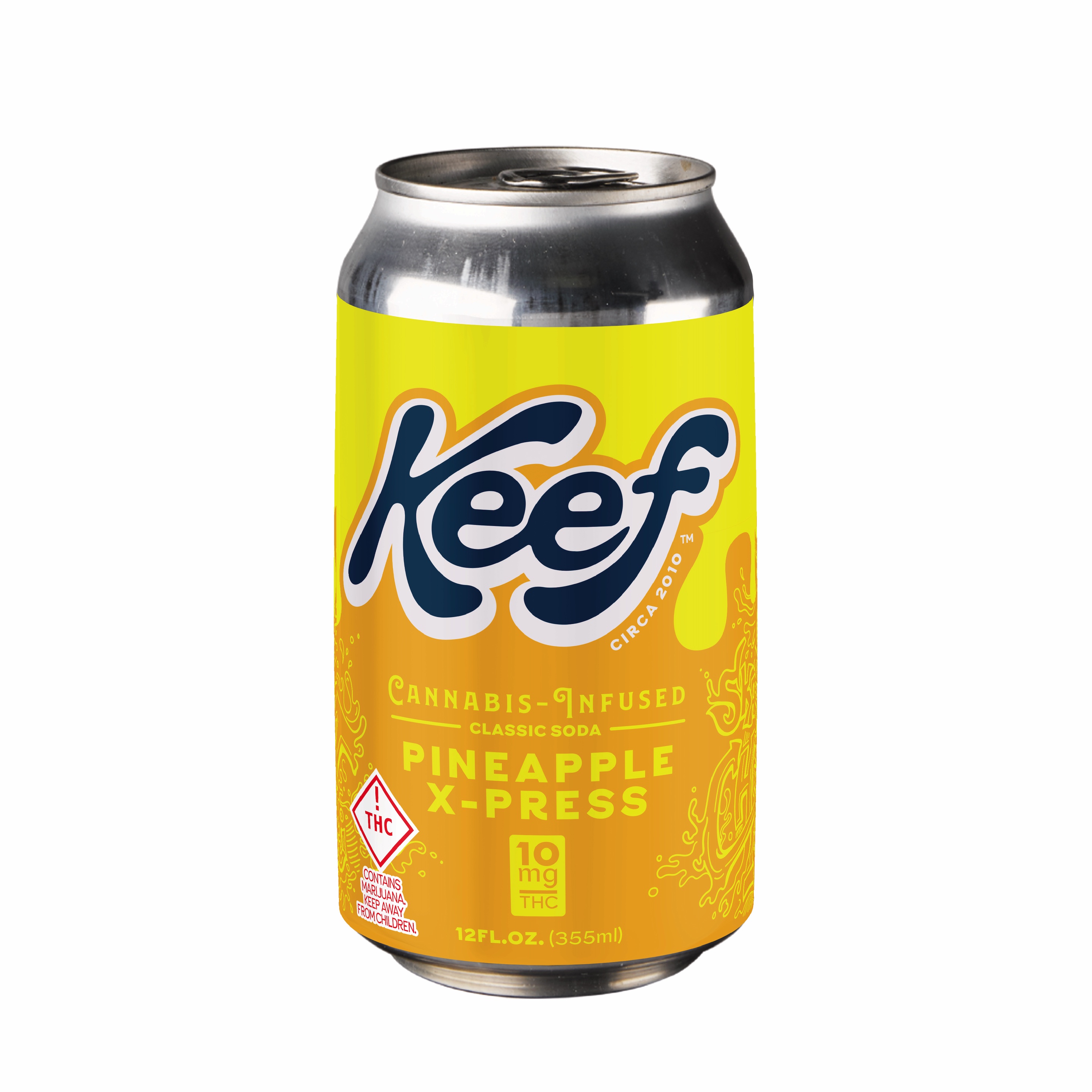 Image of Pineapple X-Press Classic Soda 12oz