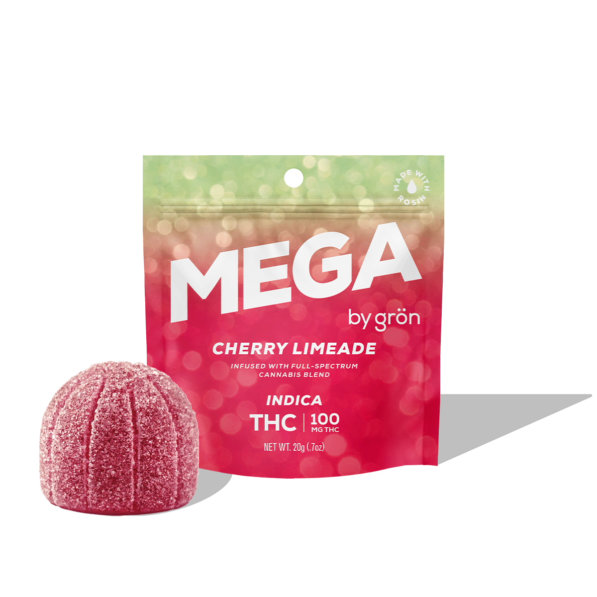 Image of Cherry Limeade Mega Pearl 10pc