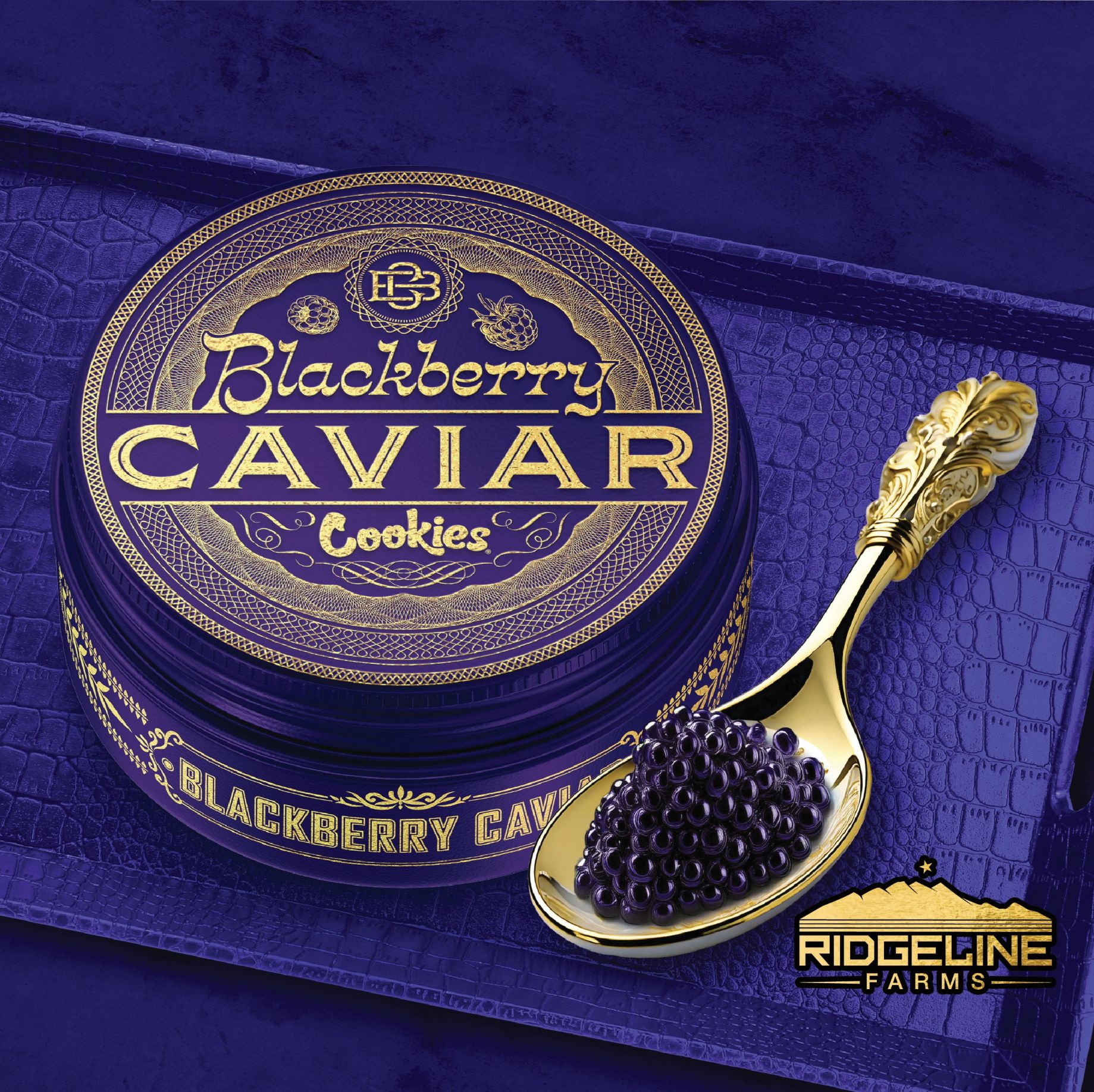 Blackberry Caviar Flower