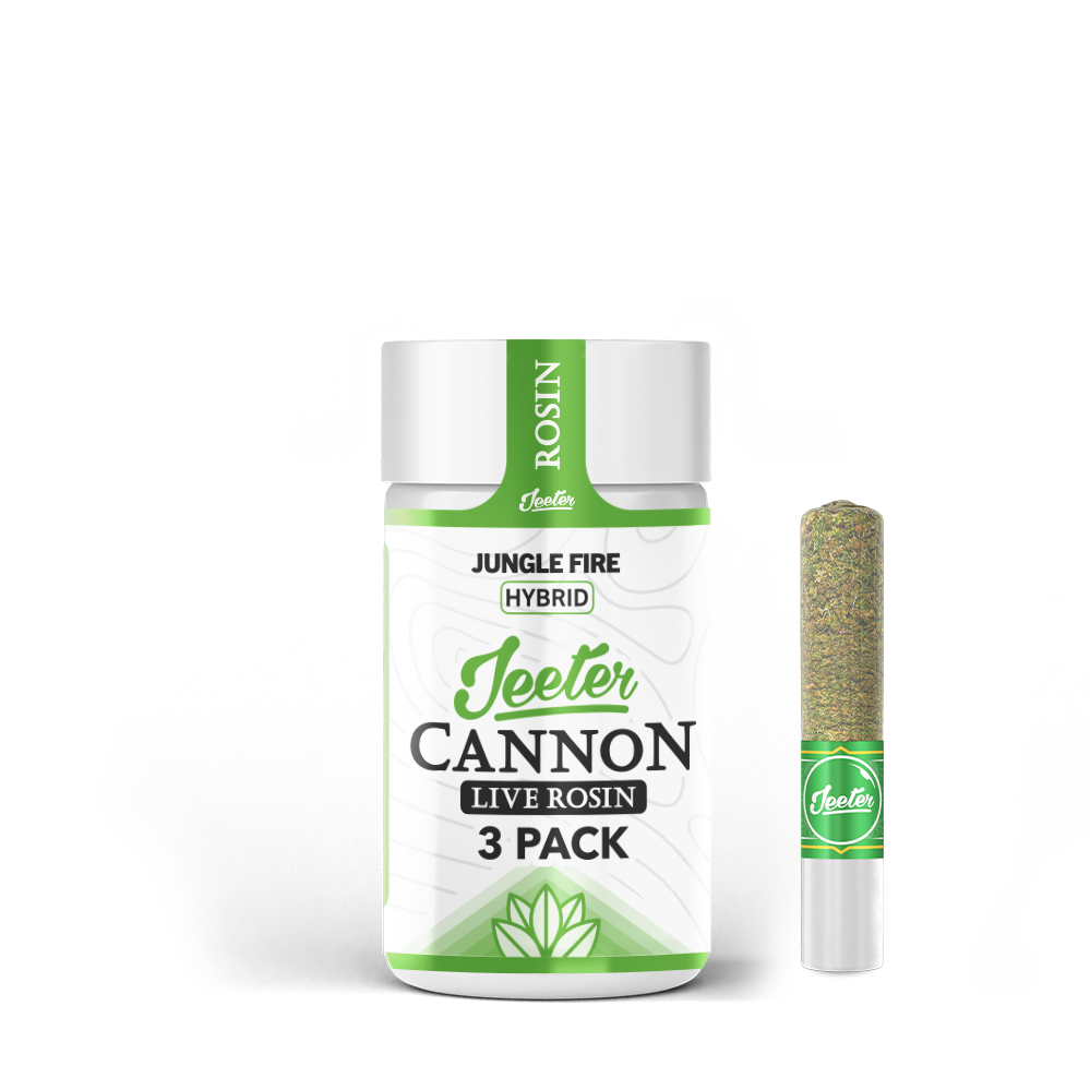 Jungle Fire Live Rosin Baby Cannons 3pk