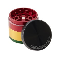 2" Grinder 4pc | Color: Rasta