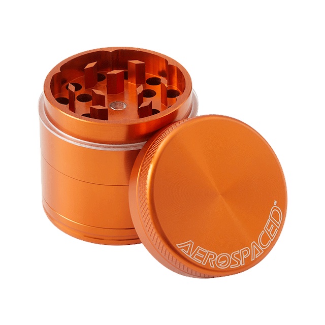 Image of Orange 1.6" 4pc Grinder