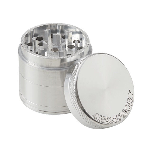 Silver 1.6" 4pc Grinder