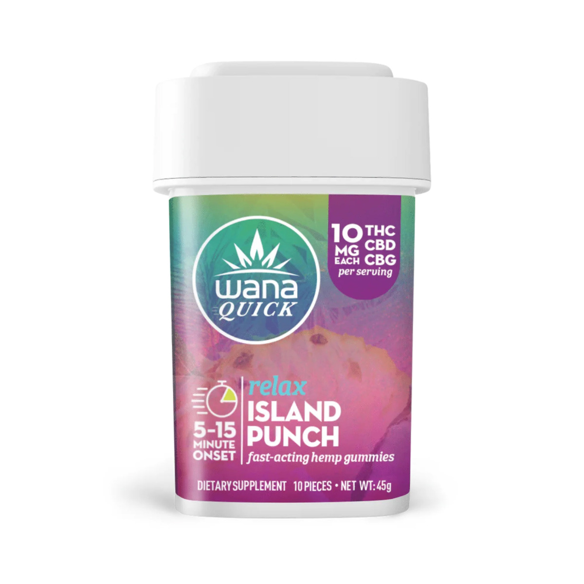 Image of Island Punch - Quick Chews 10pk 100mg