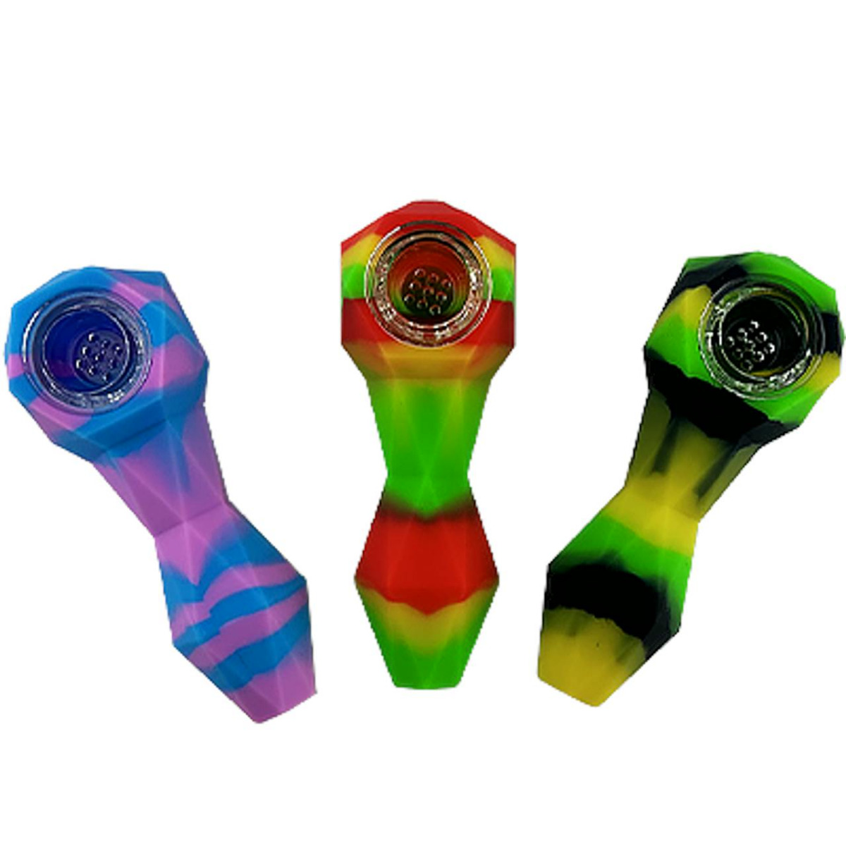 Image of LuvBuds 4.25in Diamond Hand Pipe