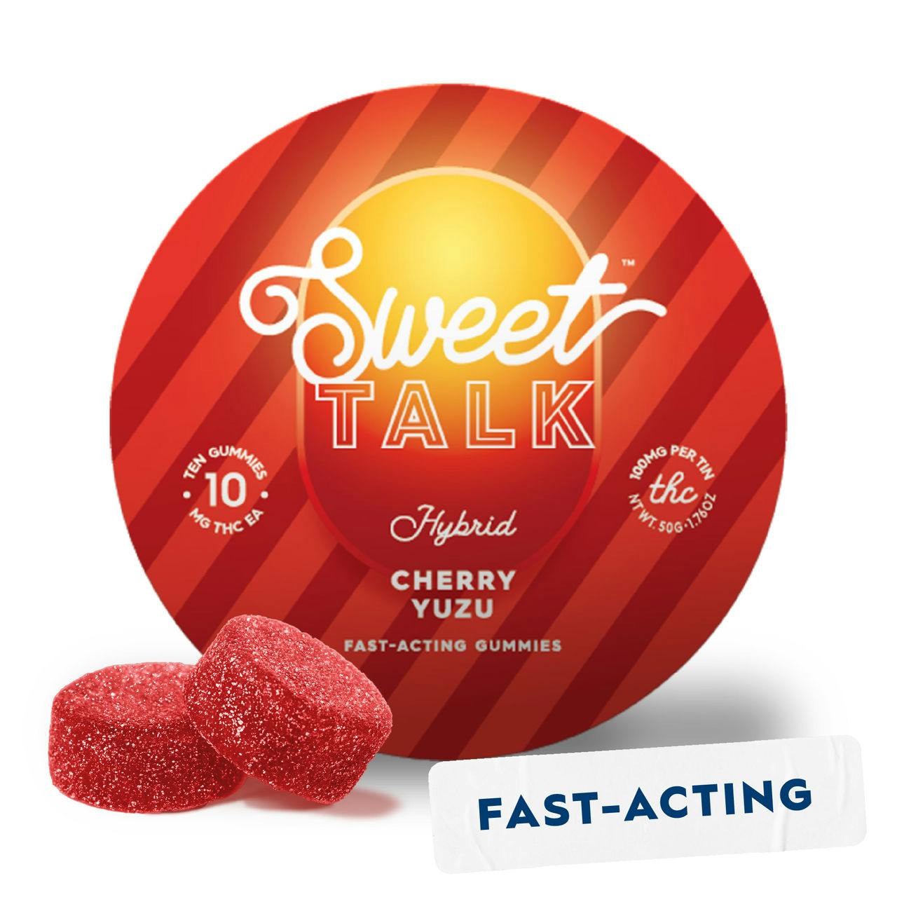 Image of Cherry Yuzu Fast Acting Gummies 10pk