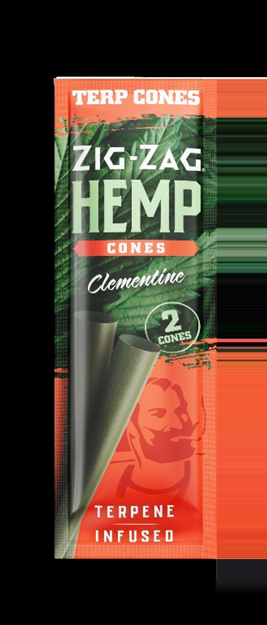 Image of Terpene Infused Hemp Pre-Rolled Cones 2pk | Clementine