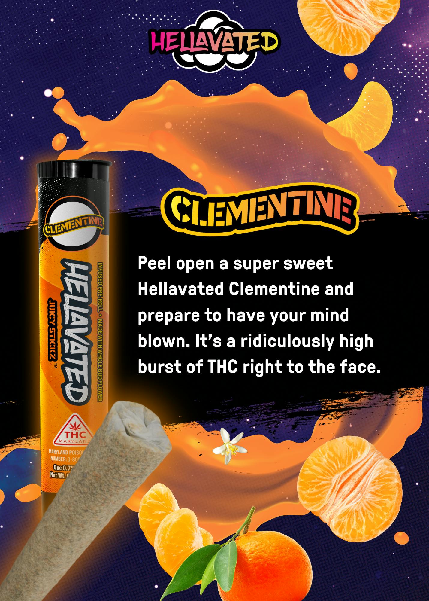 Shop HLV-JcyStkINFPR-.75g-Clementine-H-MD Online | Trulieve