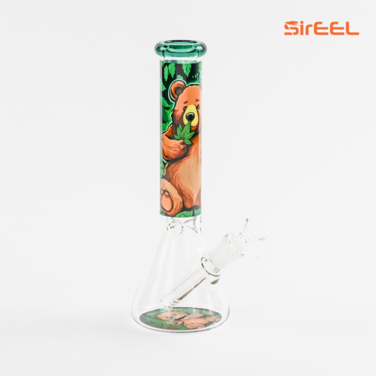 Image of SirEEL 10" Huggy Bear Beaker Bong with Bowl
