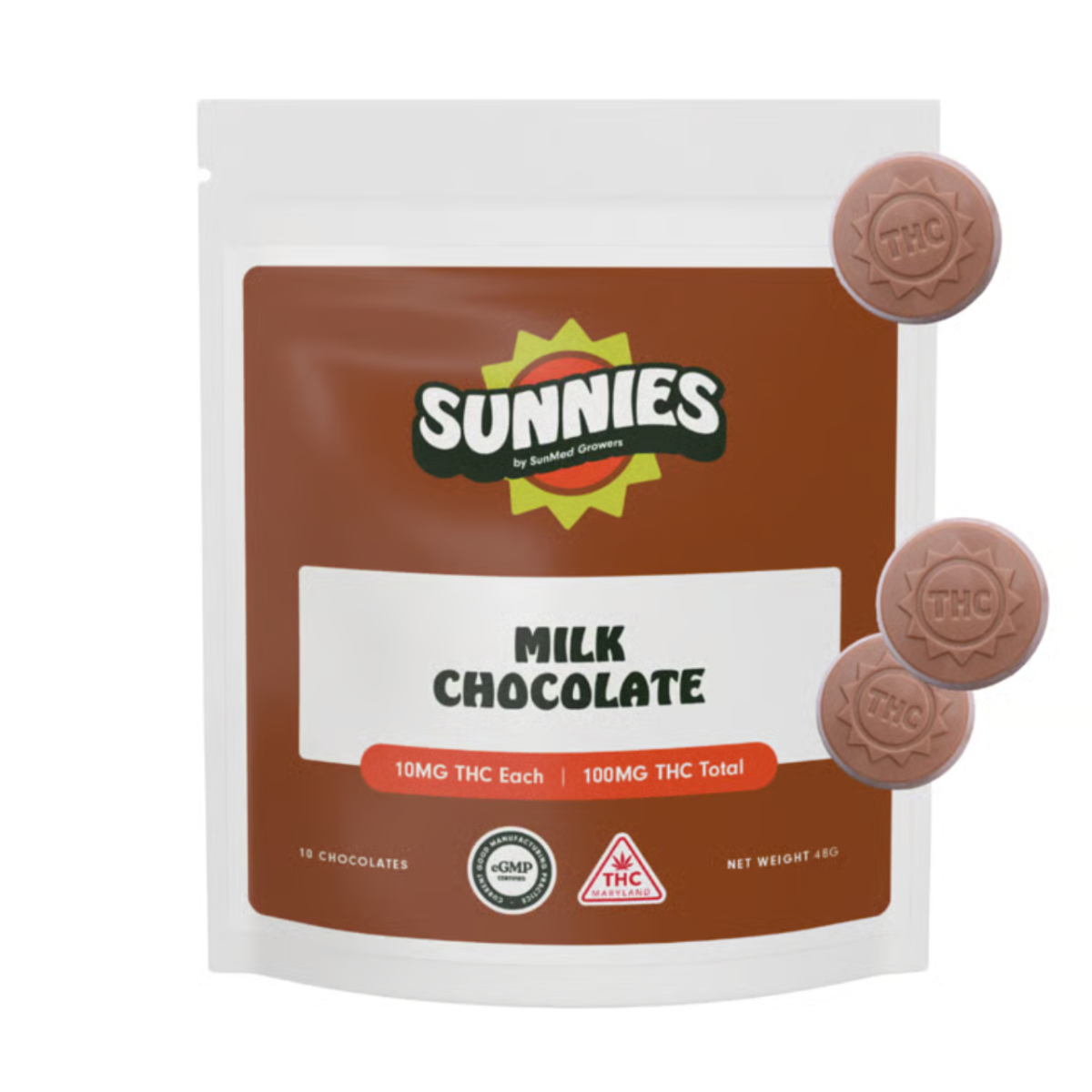 Image of Live Resin Milk Chocolate 10pack