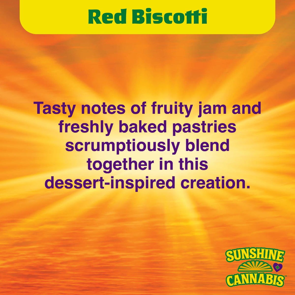 Sunshine Cannabis Cart Red Biscotti 1G CDT FL Trulieve