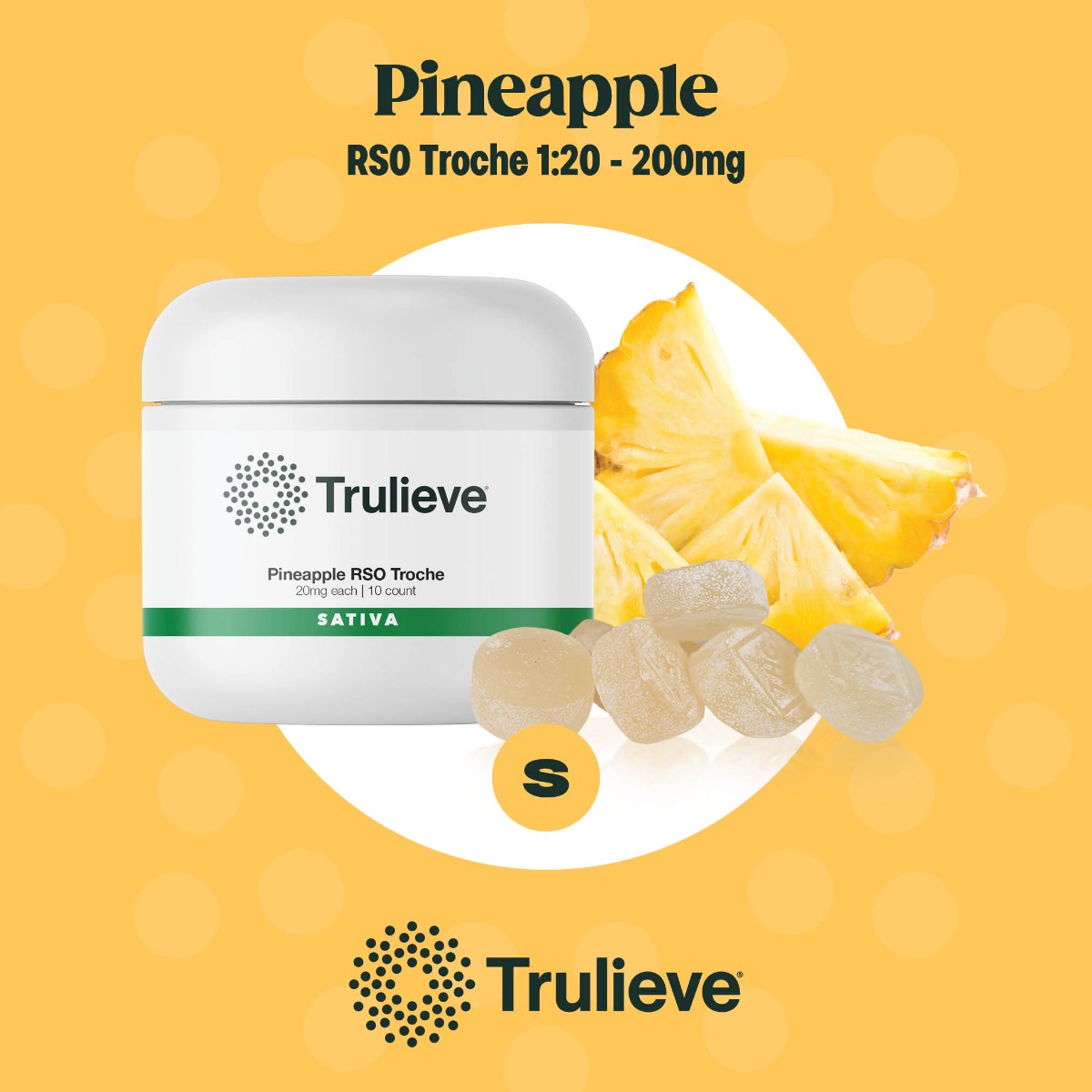 Image of Pineapple RSO Troche