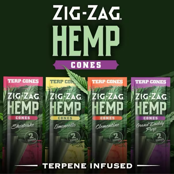 Shop ZigZag TerpInfused HempCones-Clemen-2Pk Online | Trulieve