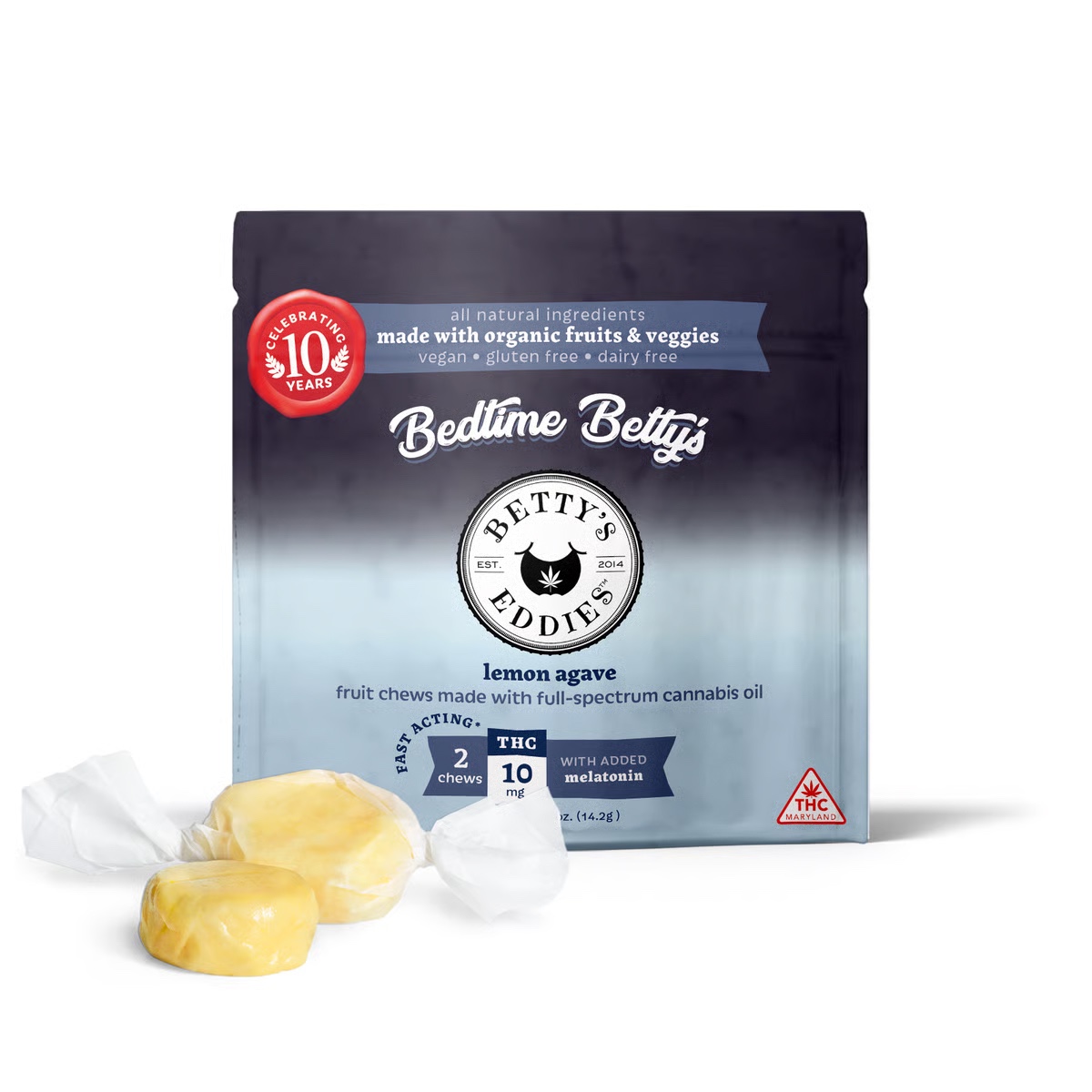 Image of Lemon Agave Chews 2pk