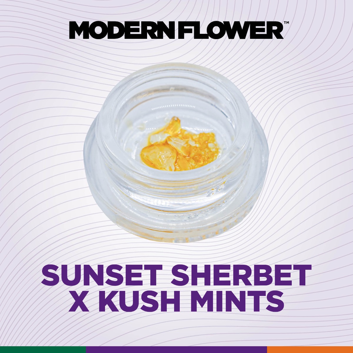 Image of Sunset Sherbet x Kush Mints Live Diamonds .