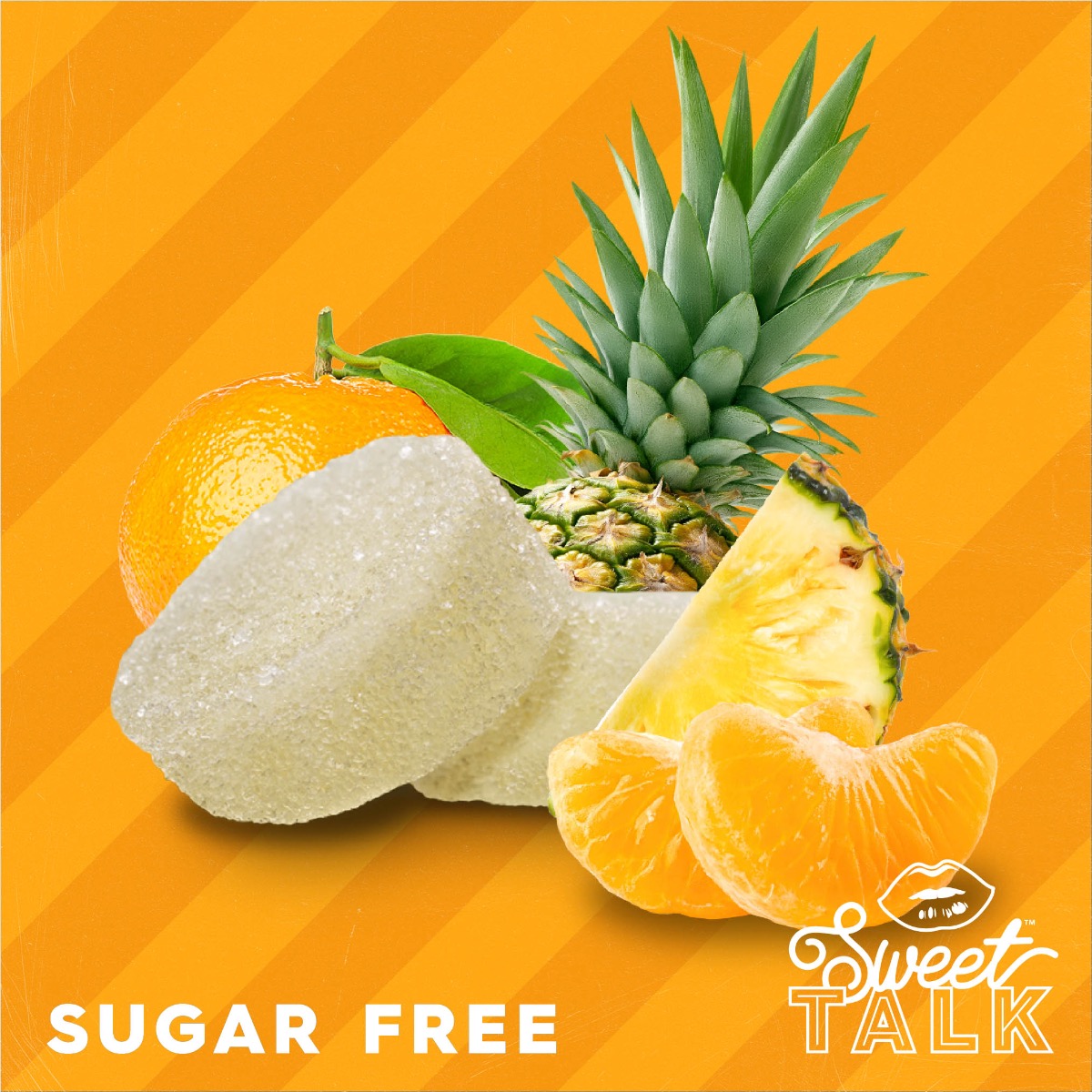 Image of Pineapple Clementine Sugar-Free Classic Gels 10pk
