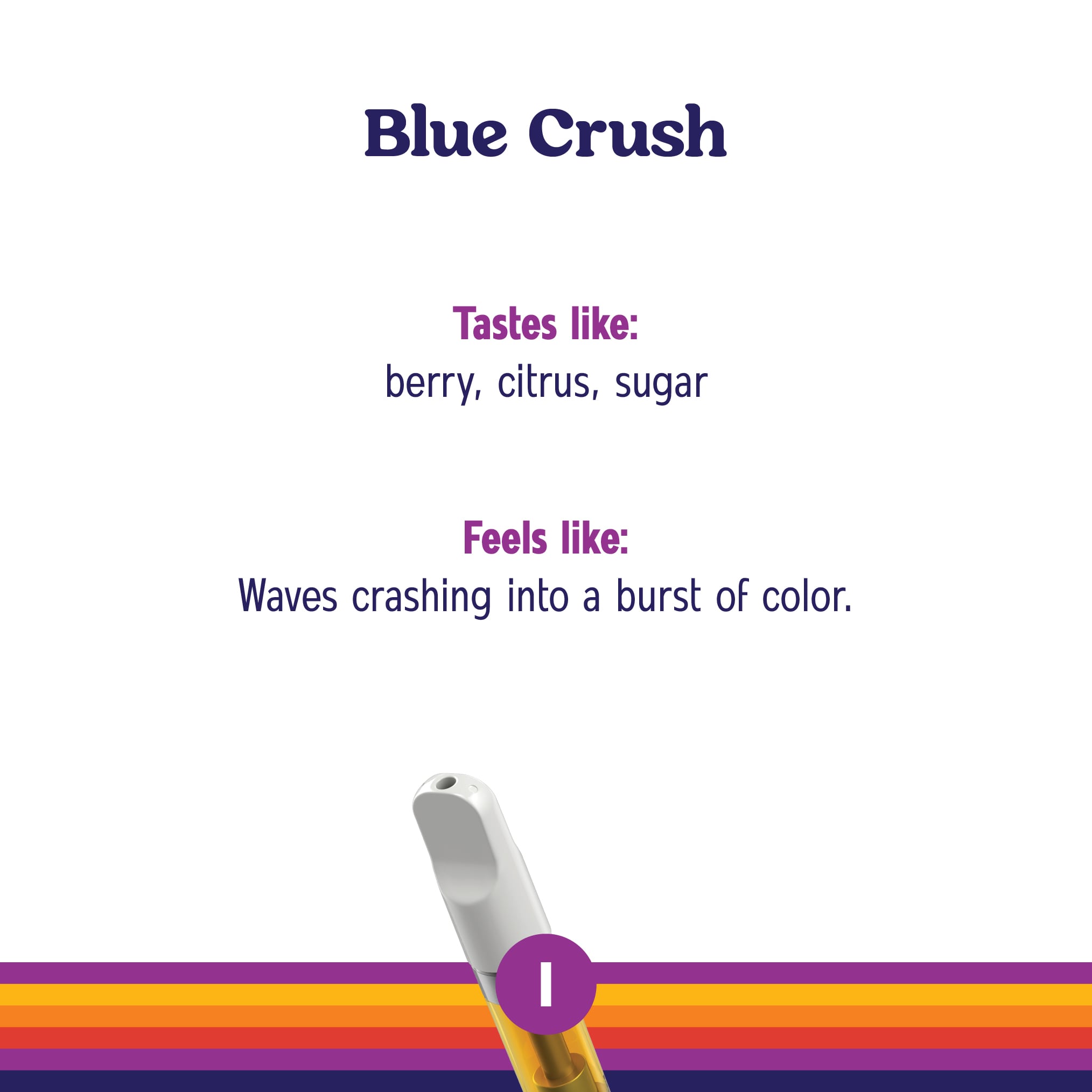 Blue Crush Indica | R.O. | 1G Vape Cart | Trulieve