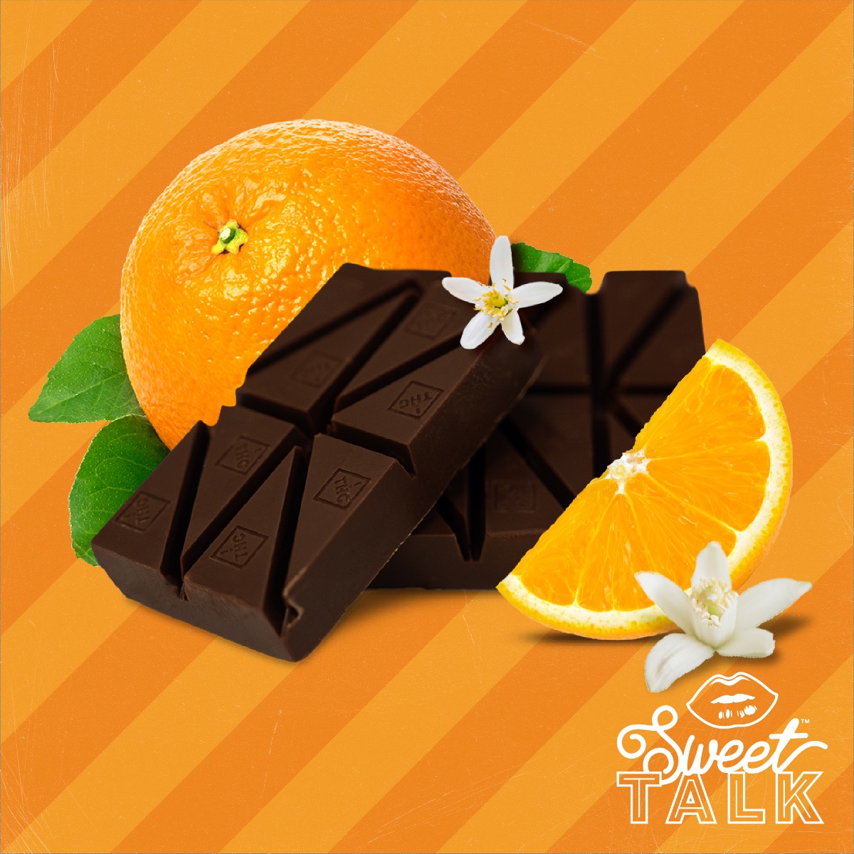 Image of Orange Blossom Dark Chocolates 20pc