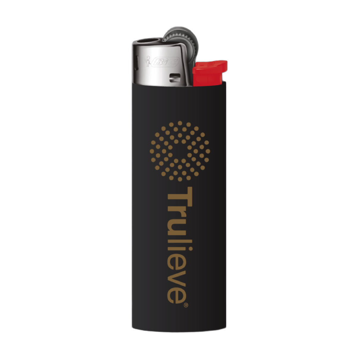 Image of Trulieve Black and Gold Bic Lighter