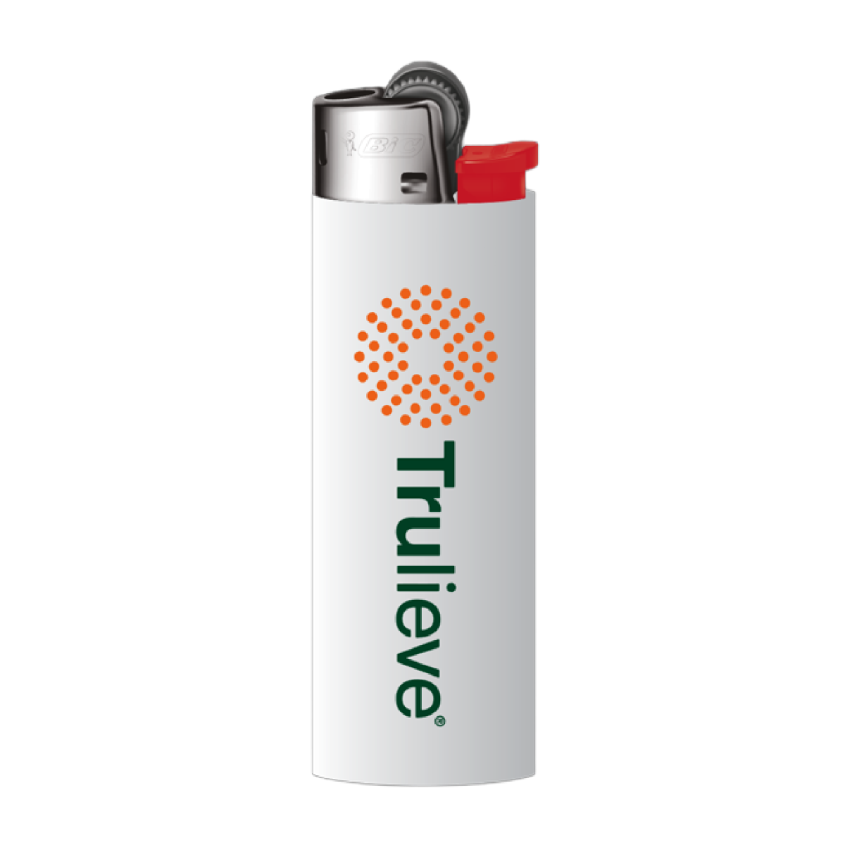 Image of Trulieve White Orange Green Bic Lighter