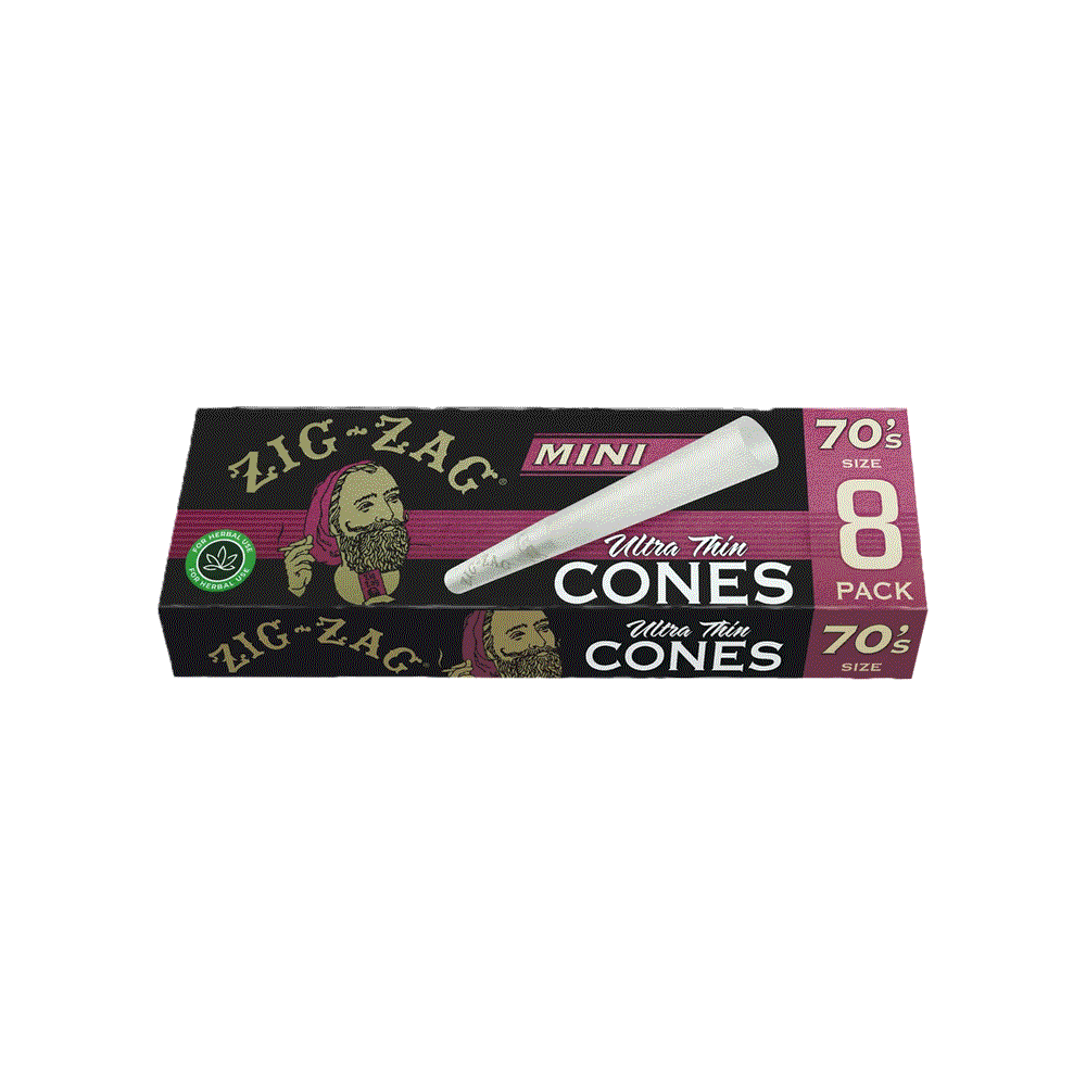 Image of Zig Zag Ultra Thin Cones 70mm Minis