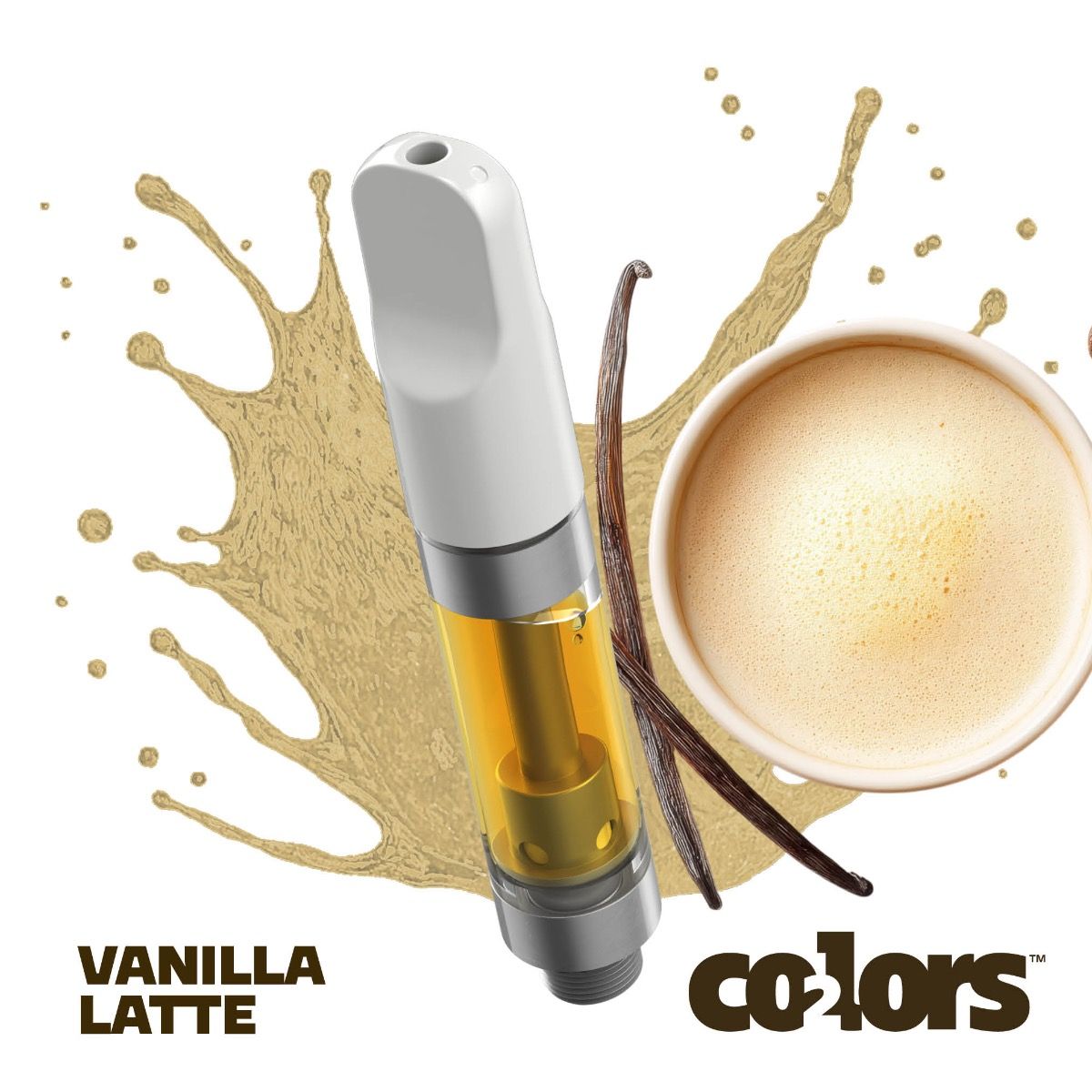 Image of Vanilla Latte - Vape Cart 1G