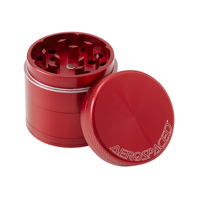 Aerospaced 4 pc 2 Grinder Red