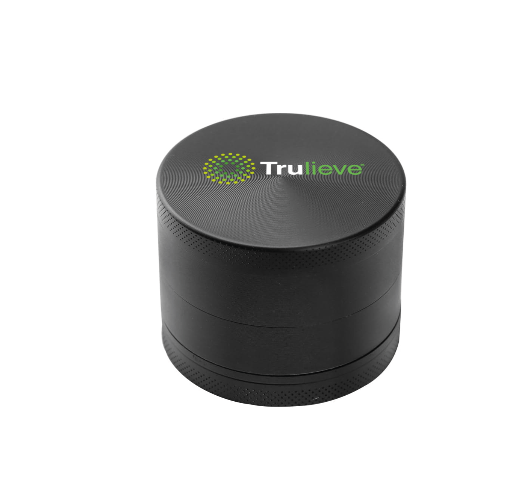 Image of Trulieve Branded 63mm 4pc Grinder Black