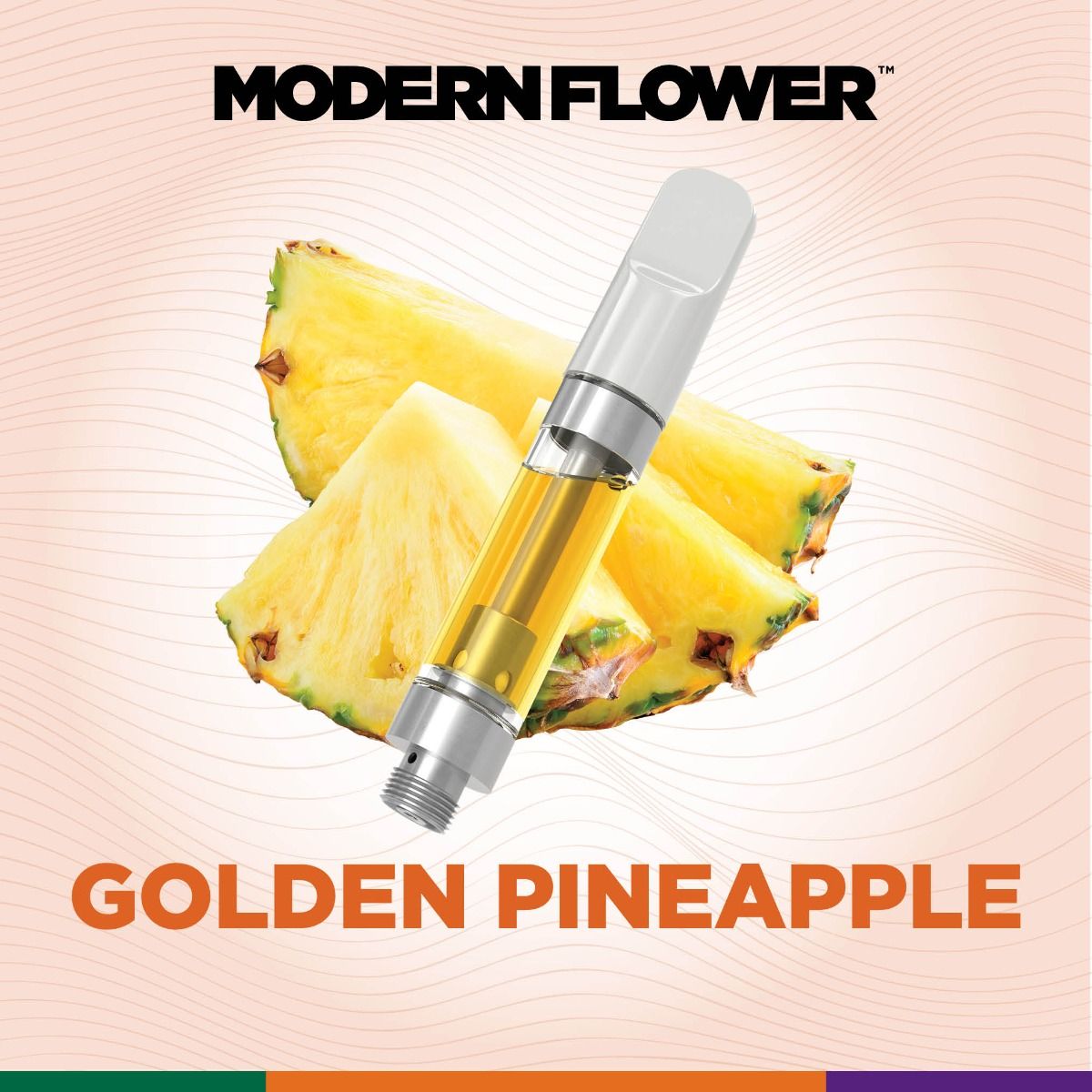 Image of Golden Pineapple - Liquid Live Resin Cart 1G