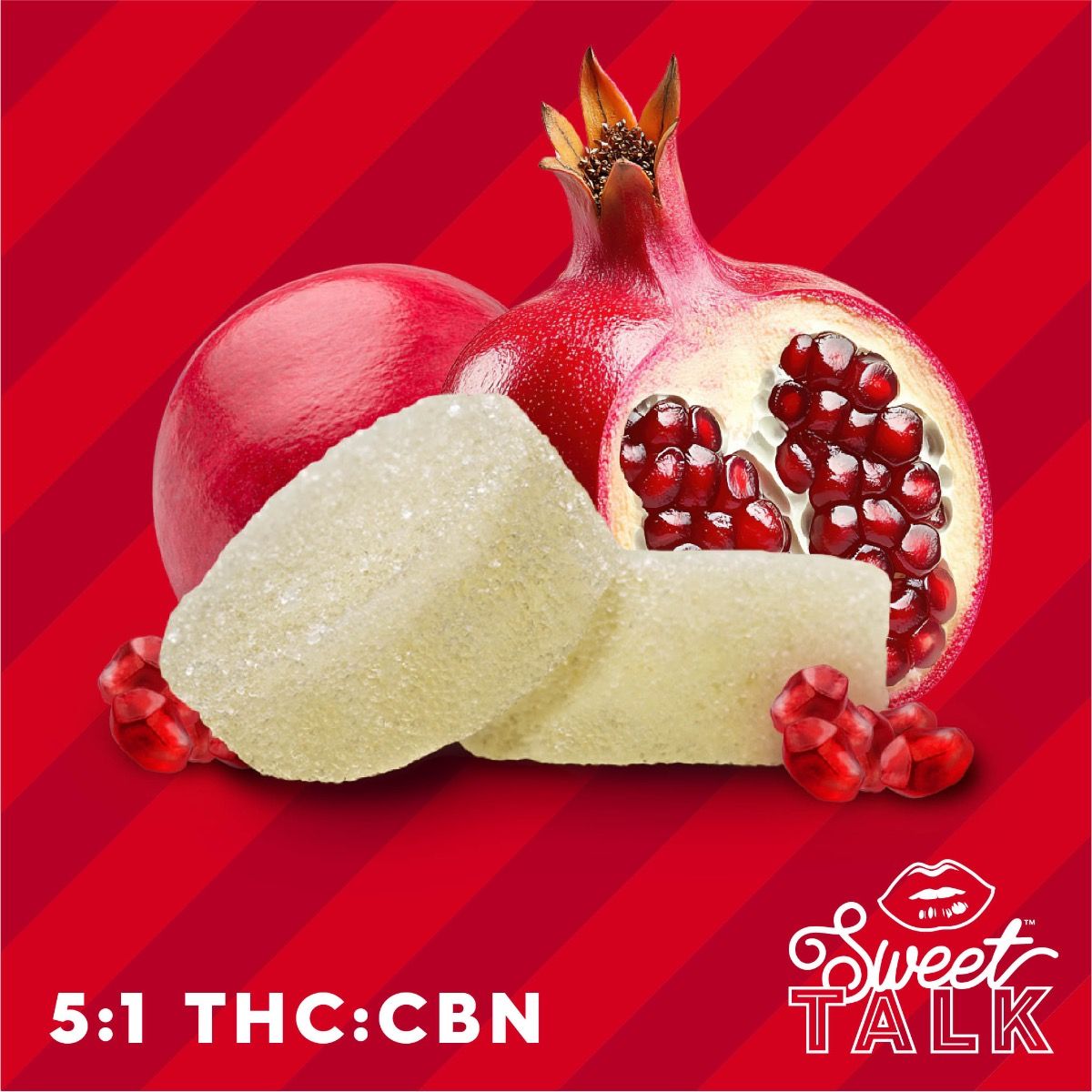 Pomegranate Classic Gels (5:1 THC:CBN) 10pk