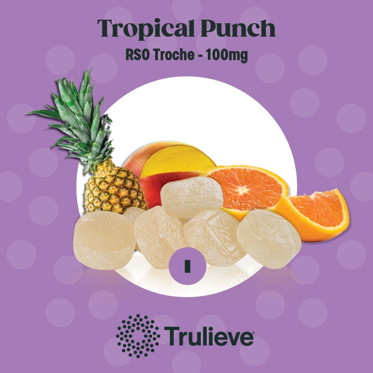 Image of Tropical Punch - RSO Troche 100mg
