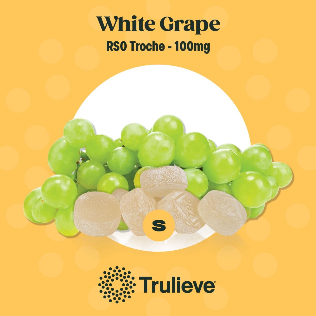 Image of White Grape - RSO Troche 100mg